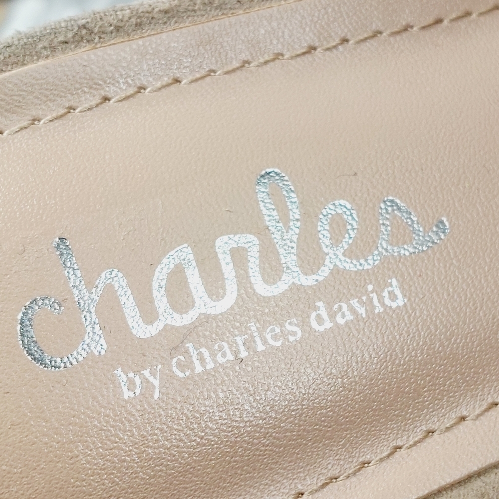 Charles By Charles David Latrisa Tan Wedge Heel Slide Sandals C29 - Picture 10 of 13